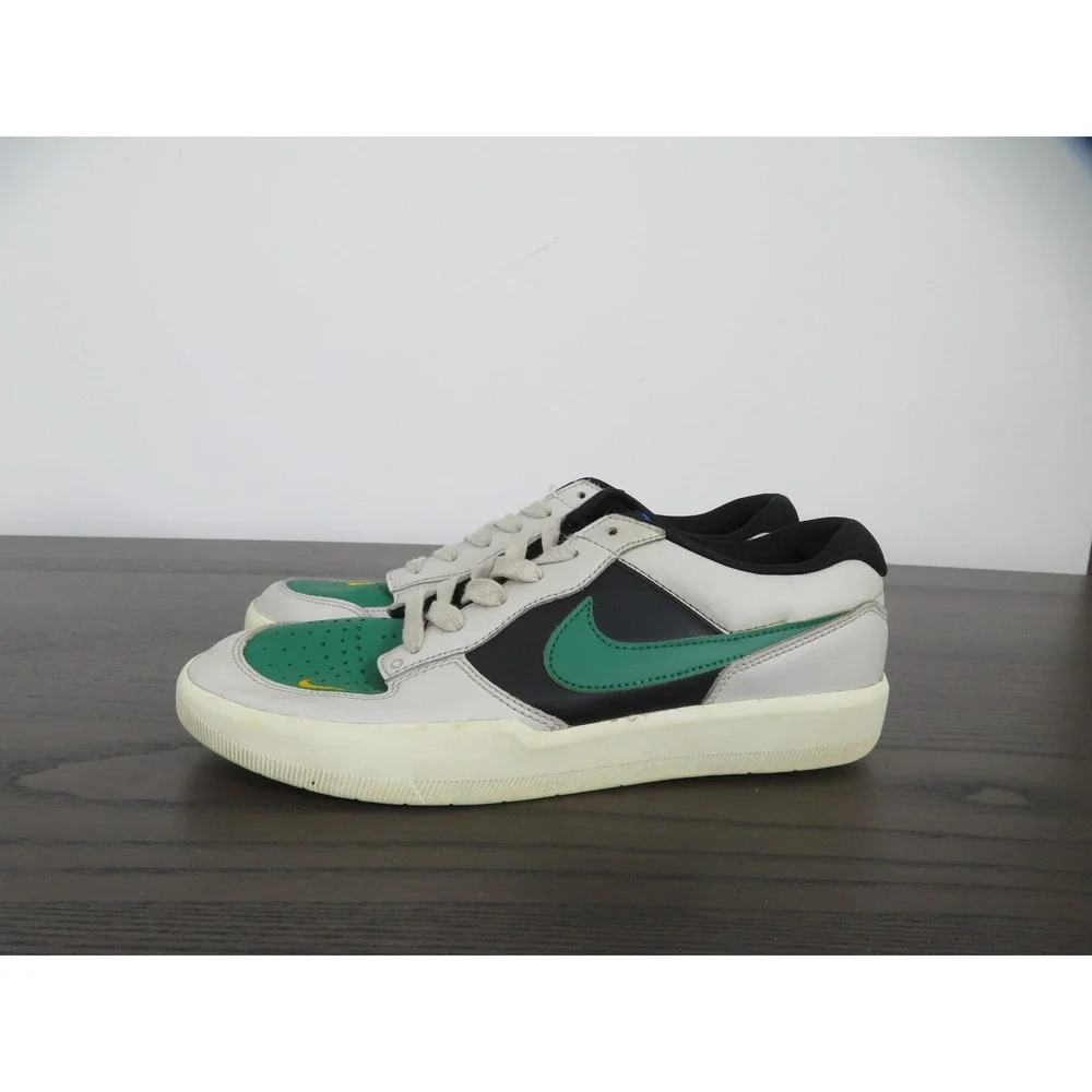 Nike SB Force 58 PRM Mens 9 Green Low Top Skateboarding Sneakers DV5476-002